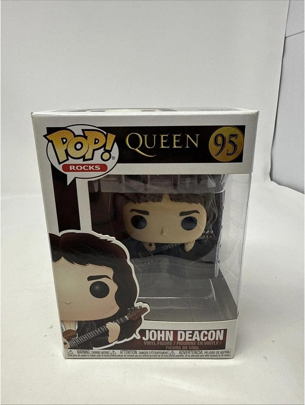Funko Pop Rocks: Queen - John Deacon Vinyl Figure #95